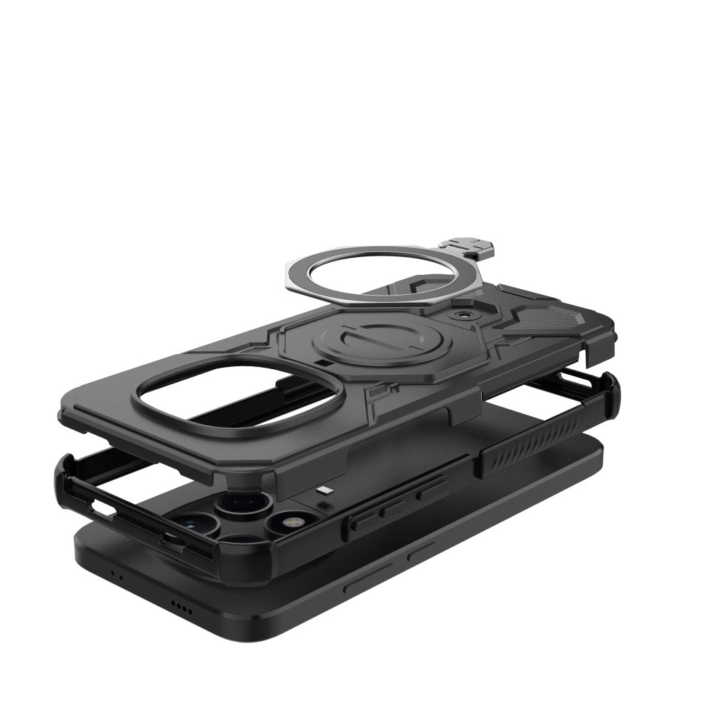 iTok webáruház - Tech-Protect Tech-Protect TacticStand MagSafe tok Xiaomi Redmi Note 15 Pro 5G (fekete) 6 Tech-Protect TacticStand MagSafe Case for Xiaomi Redmi Note 15 Pro 5G (fekete)
