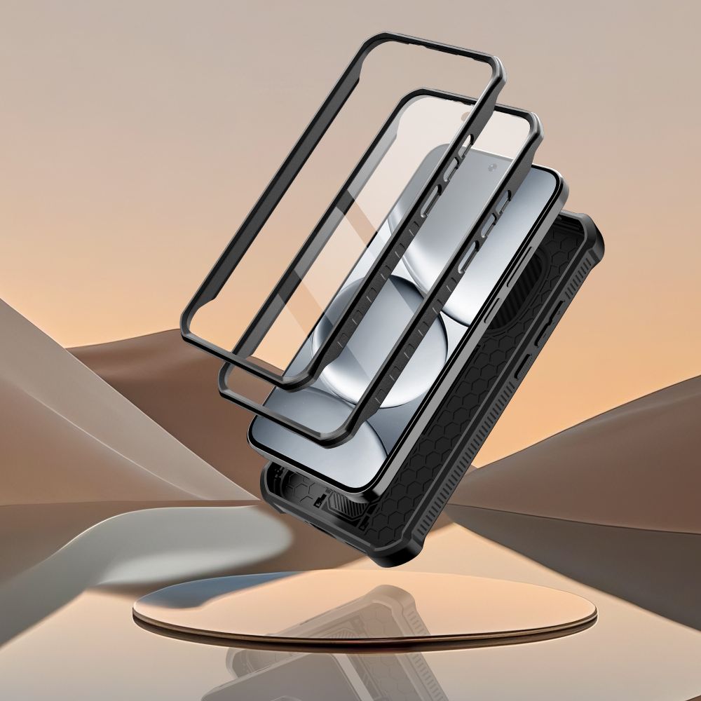 iTok webáruház - Tech-Protect Tech-Protect Kevlar Cam+ 2 részes tok Xiaomi Redmi Note 15 Pro 5G készülékhez (fekete) 3 Tech-Protect Kevlar Cam+ 2-set case for Xiaomi Redmi Note 15 Pro 5G (fekete)