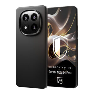 3mk Matt Case tok Xiaomi Redmi Note 14 Pro+ (fekete)