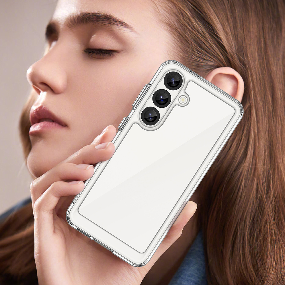 iTok webáruház - Outer Space tok Xiaomi Redmi Note 14 Pro 5G készülékhez (átlátszó) 6 Outer Space Case with Gel Frame for Xiaomi Redmi Note 14 Pro 5G (átlátszó)