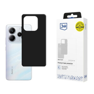 3mk szilikon tok Xiaomi Redmi Note 14 5G készülékhez (fekete)