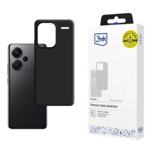 3mk Matt Case tok Xiaomi Redmi Note 13 Pro+ (fekete)