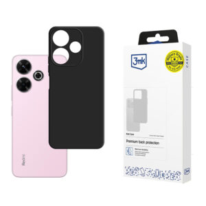 3mk Matt Case for Xiaomi Redmi Note 13R 5G/Redmi 13 4G (fekete)