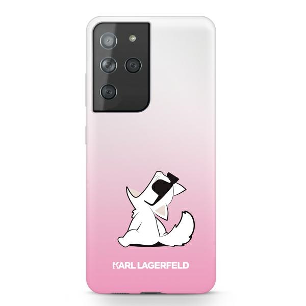 iTok webáruház - Karl Lagerfeld Karl Lagerfeld Choupette Fun tok Samsung Galaxy S21 Ultra (rózsaszín) 1 Karl Lagerfeld Choupette Fun Case for Samsung Galaxy S21 Ultra (rózsaszín)