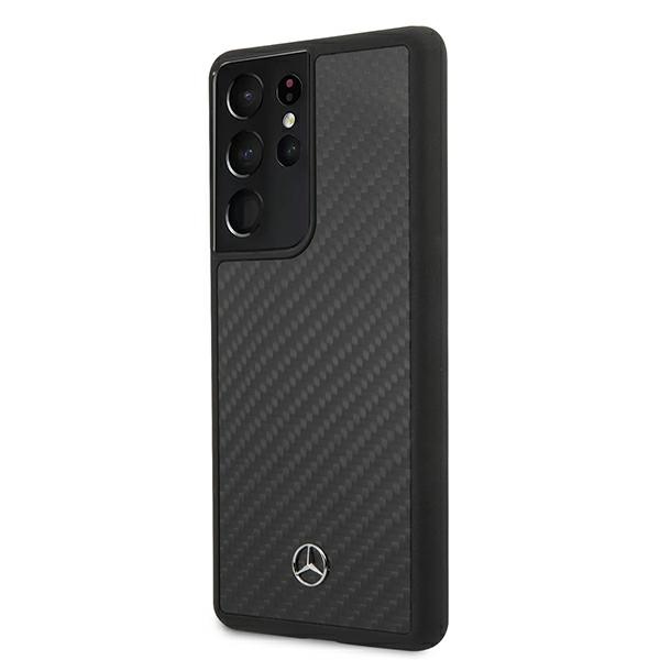 iTok webáruház - Mercedes Mercedes-Benz Dynamic Line tok Samsung Galaxy S21 Ultra (fekete) 2 Mercedes Dynamic Line Case for Samsung Galaxy S21 Ultra (fekete)