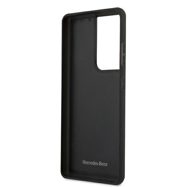 iTok webáruház - Mercedes Mercedes-Benz Dynamic Line tok Samsung Galaxy S21 Ultra (fekete) 7 Mercedes Dynamic Line Case for Samsung Galaxy S21 Ultra (fekete)