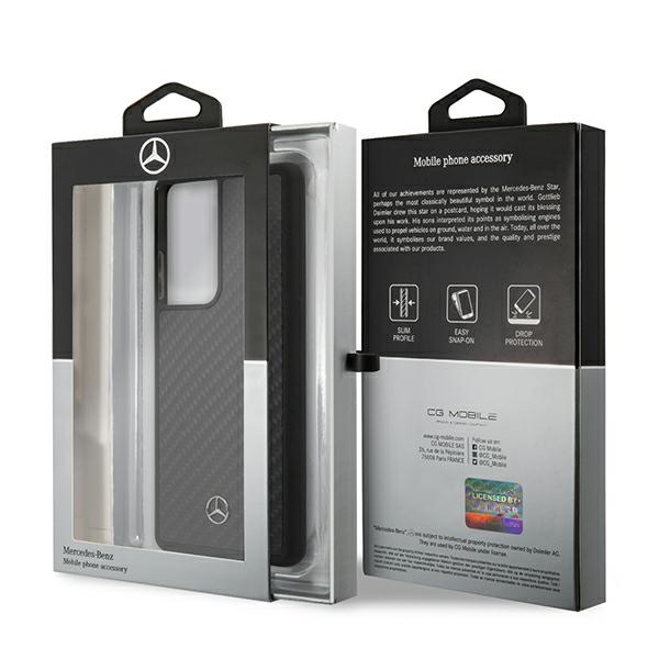 iTok webáruház - Mercedes Mercedes-Benz Dynamic Line tok Samsung Galaxy S21 Ultra (fekete) 8 Mercedes Dynamic Line Case for Samsung Galaxy S21 Ultra (fekete)