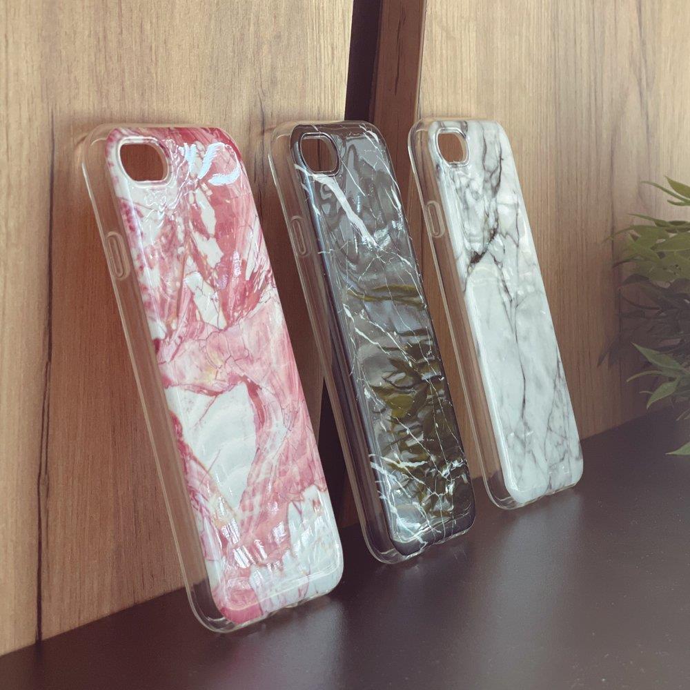iTok webáruház - Wozinsky Wozinsky Marble TPU tok Samsung Galaxy S22 Ultra készülékhez – fekete 8 Wozinsky Marble TPU cover gel marble for Samsung Galaxy S22 Ultra black