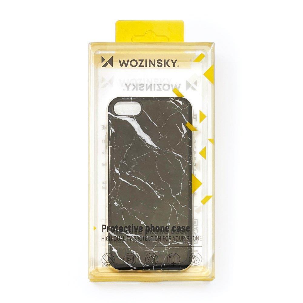 iTok webáruház - Wozinsky Wozinsky Marble márvány mintás TPU tok Samsung Galaxy S22 Ultra készülékhez, fehér 5 Wozinsky Marble TPU cover gel marble for Samsung Galaxy S22 Ultra white
