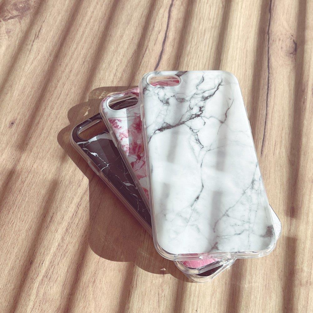 iTok webáruház - Wozinsky Wozinsky Marble márvány mintás TPU tok Samsung Galaxy S22 Ultra készülékhez, fehér 6 Wozinsky Marble TPU cover gel marble for Samsung Galaxy S22 Ultra white