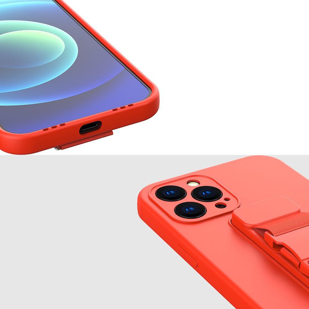 iTok webáruház - Samsung Rope Case Silicone Lanyard Cover Purse Lanyard Strap For Samsung Galaxy S22 Ultra Red 5 Rope Case Silicone Lanyard Cover Purse Lanyard Strap For Samsung Galaxy S22 Ultra Red