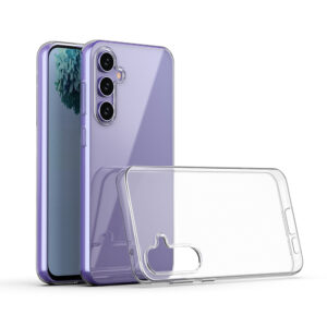 Ultra Clear szilikon tok Samsung Galaxy S23 FE készülékhez, átlátszó