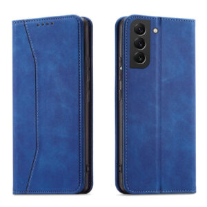Magnet Fancy Case tok Samsung Galaxy S23 Ultra készülékhez – kék