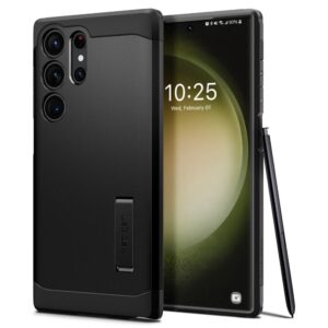 Spigen Tough Armor Case for Samsung Galaxy S23 Ultra (fekete)