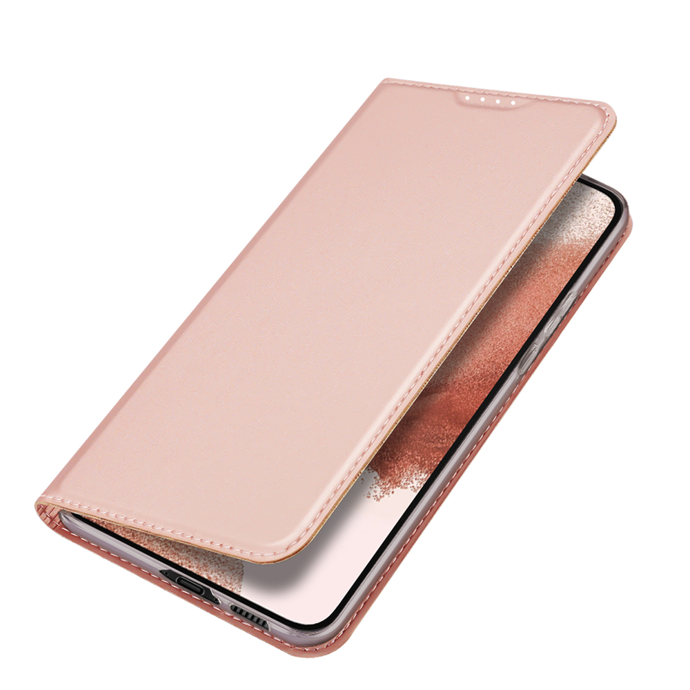 iTok webáruház - Dux Ducis Dux Ducis Skin Pro case for Samsung Galaxy S23+ flip cover card wallet stand pink 4 Dux Ducis Skin Pro case for Samsung Galaxy S23+ flip cover card wallet stand pink