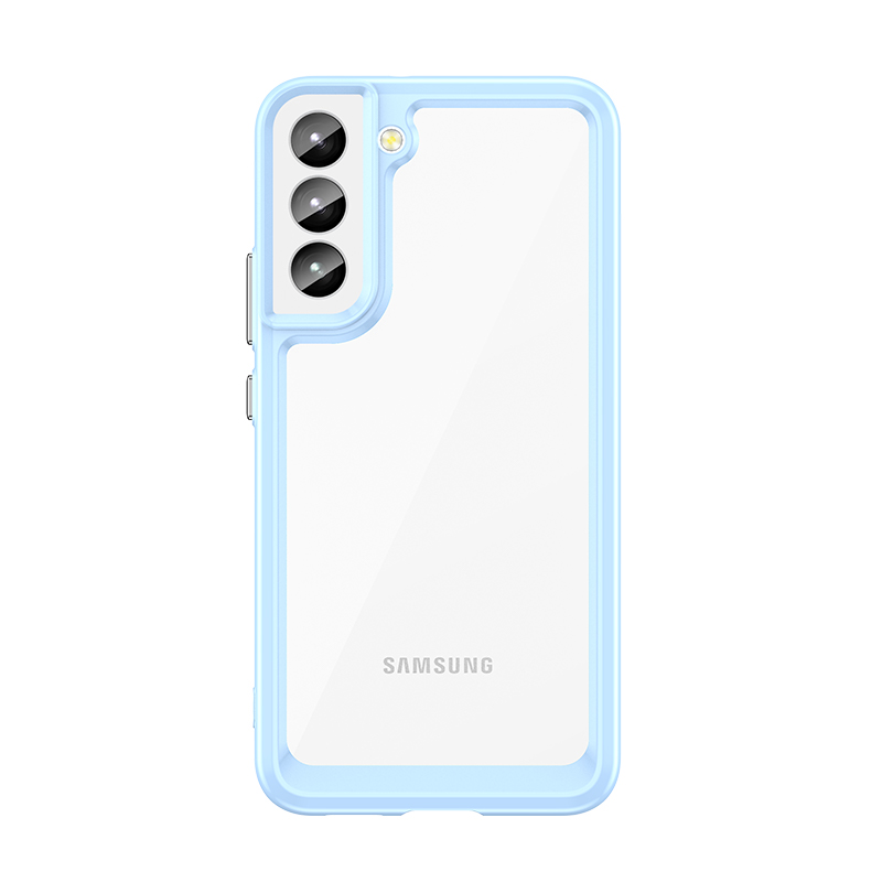 iTok webáruház - Samsung Outer Space Case for Samsung Galaxy S23+ cover with a flexible frame blue 3 Outer Space Case for Samsung Galaxy S23+ cover with a flexible frame blue