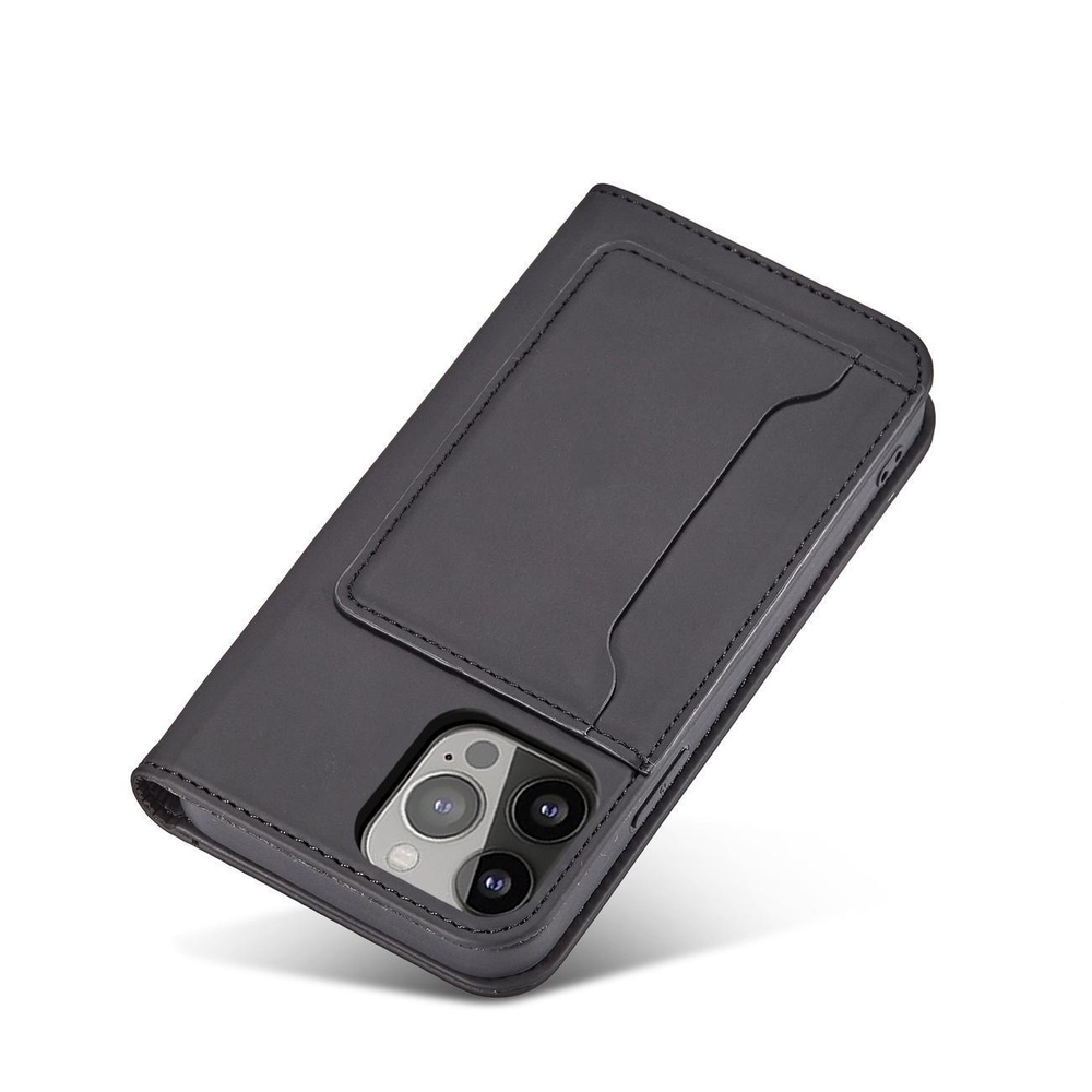 iTok webáruház - Samsung Magnet Card Case for Samsung Galaxy S23+ flip cover wallet stand black 8 Magnet Card Case for Samsung Galaxy S23+ flip cover wallet stand black