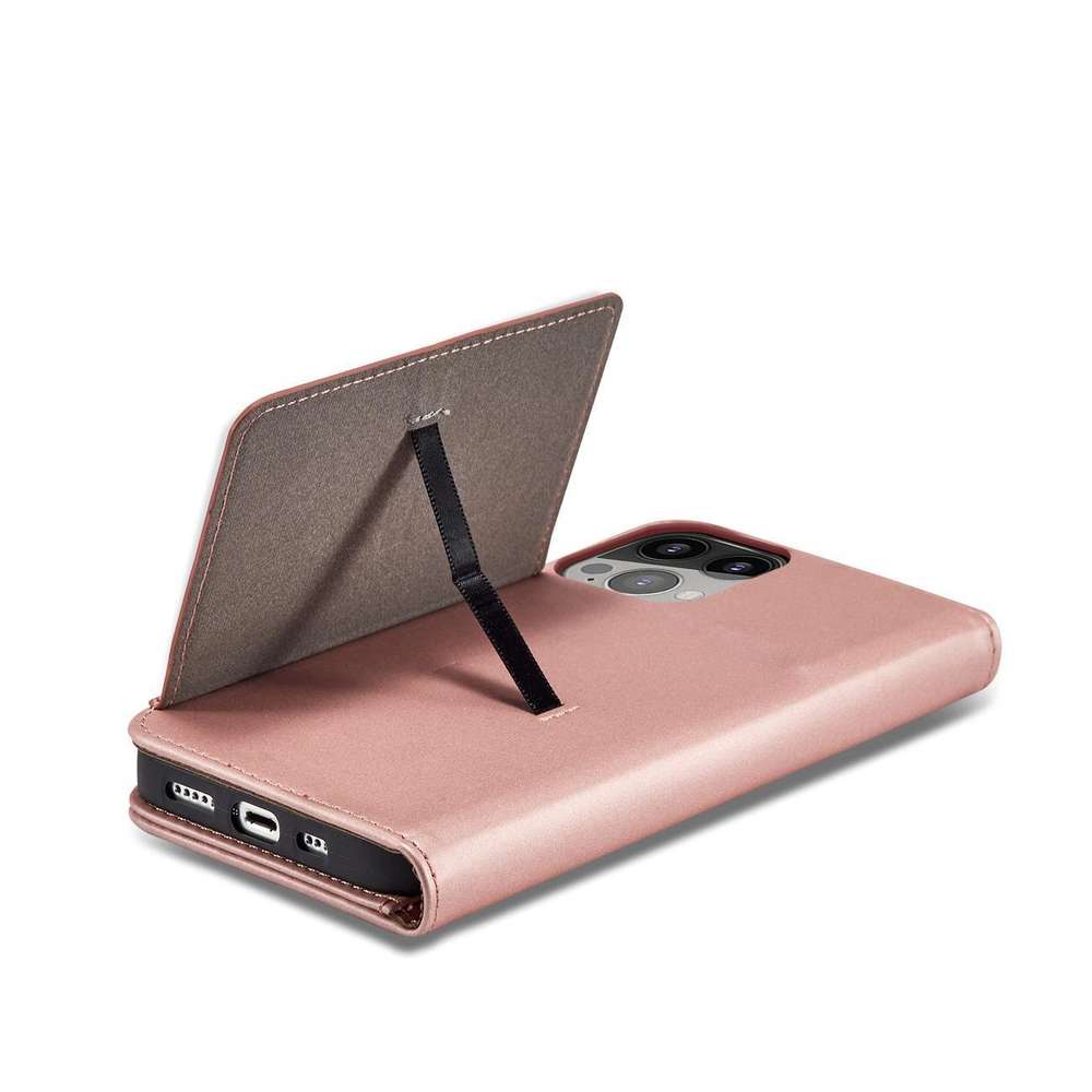 iTok webáruház - Samsung Magnet Card Case for Samsung Galaxy S23+ flip cover wallet stand pink 7 Magnet Card Case for Samsung Galaxy S23+ flip cover wallet stand pink