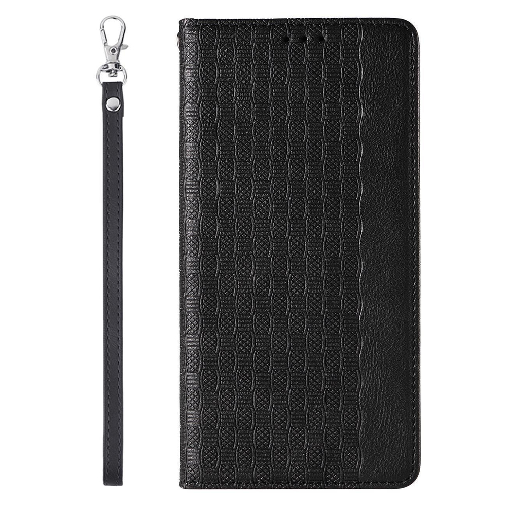 iTok webáruház - Samsung Magnet Strap Case for Samsung Galaxy S23+ Flip Wallet Mini Lanyard Stand Black 5 Magnet Strap Case for Samsung Galaxy S23+ Flip Wallet Mini Lanyard Stand Black