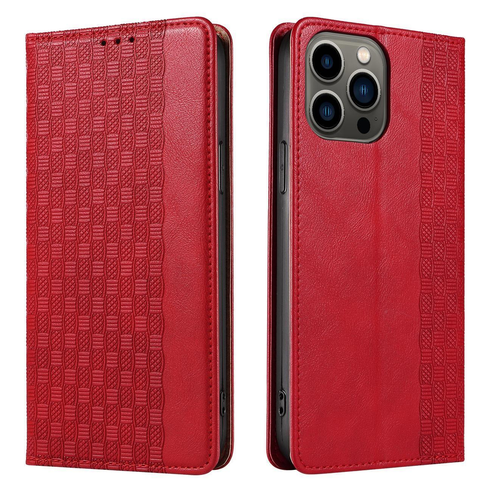 iTok webáruház - Samsung Magnet Strap Case for Samsung Galaxy S23+ Flip Wallet Mini Lanyard Stand red 5 Magnet Strap Case for Samsung Galaxy S23+ Flip Wallet Mini Lanyard Stand red