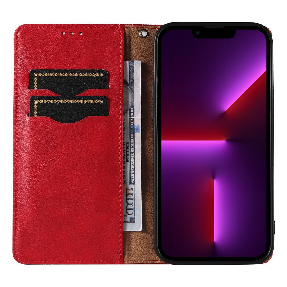 iTok webáruház - Samsung Magnet Strap Case for Samsung Galaxy S23+ Flip Wallet Mini Lanyard Stand red 6 Magnet Strap Case for Samsung Galaxy S23+ Flip Wallet Mini Lanyard Stand red