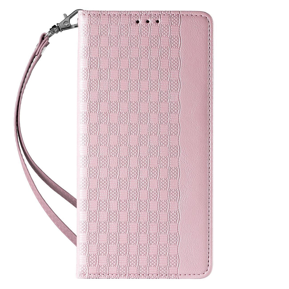 iTok webáruház - Samsung Magnet Strap Case for Samsung Galaxy S23+ Flip Wallet Mini Lanyard Stand Pink 4 Magnet Strap Case for Samsung Galaxy S23+ Flip Wallet Mini Lanyard Stand Pink