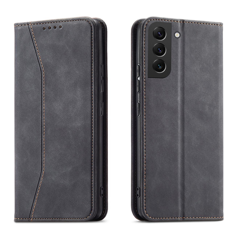 iTok webáruház - Samsung Magnet Fancy Case for Samsung Galaxy S23+ flip cover wallet stand black 1 Magnet Fancy Case for Samsung Galaxy S23+ flip cover wallet stand black