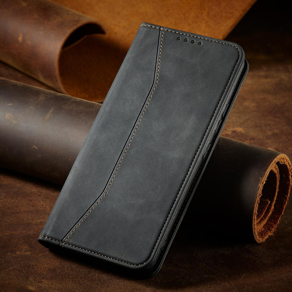 iTok webáruház - Samsung Magnet Fancy Case for Samsung Galaxy S23+ flip cover wallet stand black 8 Magnet Fancy Case for Samsung Galaxy S23+ flip cover wallet stand black