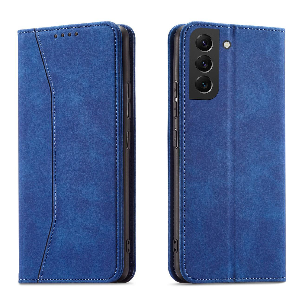 iTok webáruház - Samsung Magnet Fancy Case for Samsung Galaxy S23+ flip cover wallet stand blue 1 Magnet Fancy Case for Samsung Galaxy S23+ flip cover wallet stand blue