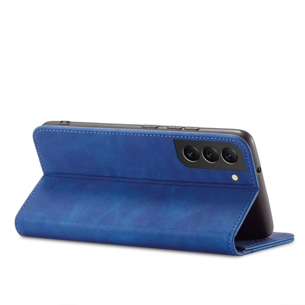 iTok webáruház - Samsung Magnet Fancy Case for Samsung Galaxy S23+ flip cover wallet stand blue 6 Magnet Fancy Case for Samsung Galaxy S23+ flip cover wallet stand blue