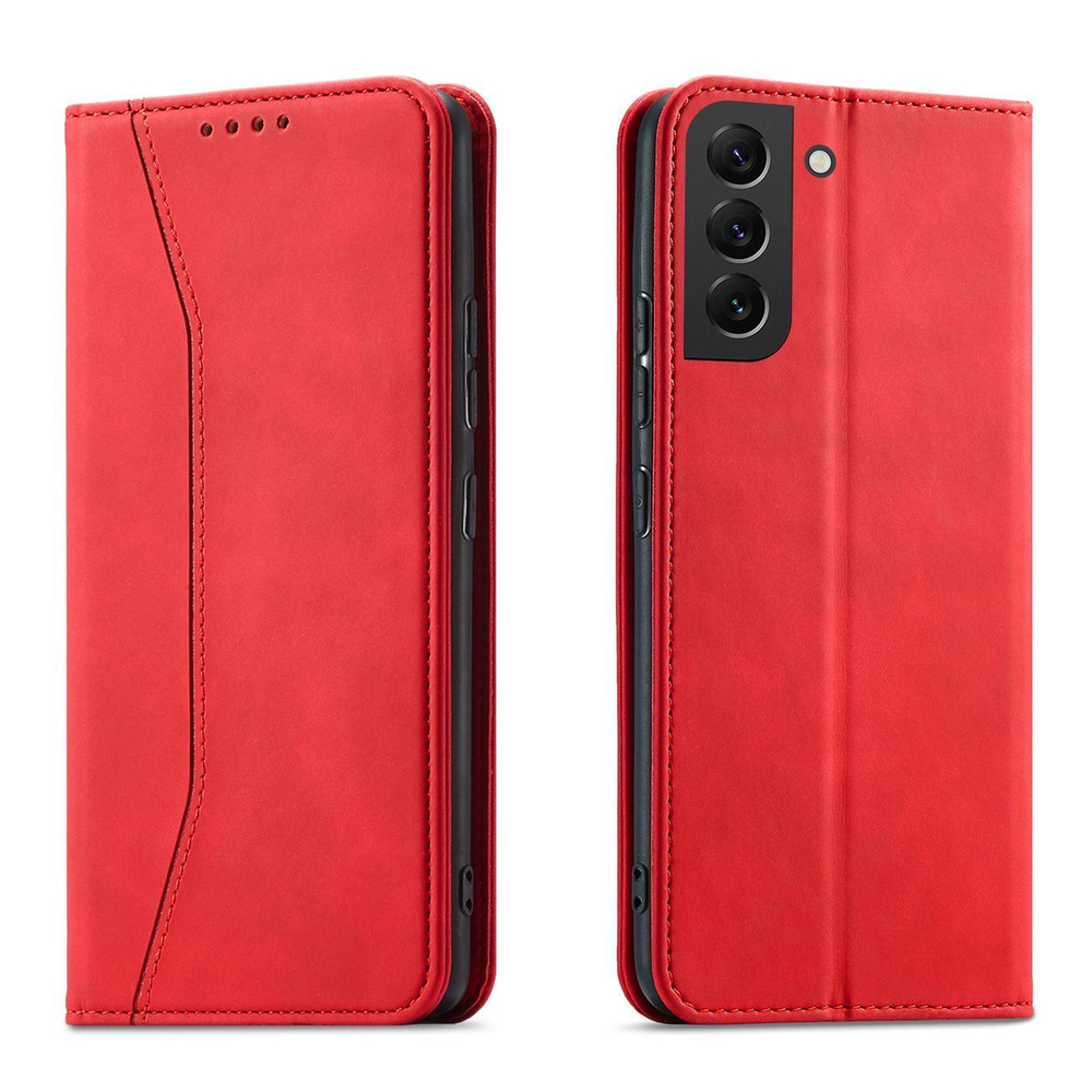 iTok webáruház - Samsung Magnet Fancy Case for Samsung Galaxy S23+ flip cover wallet stand red 1 Magnet Fancy Case for Samsung Galaxy S23+ flip cover wallet stand red