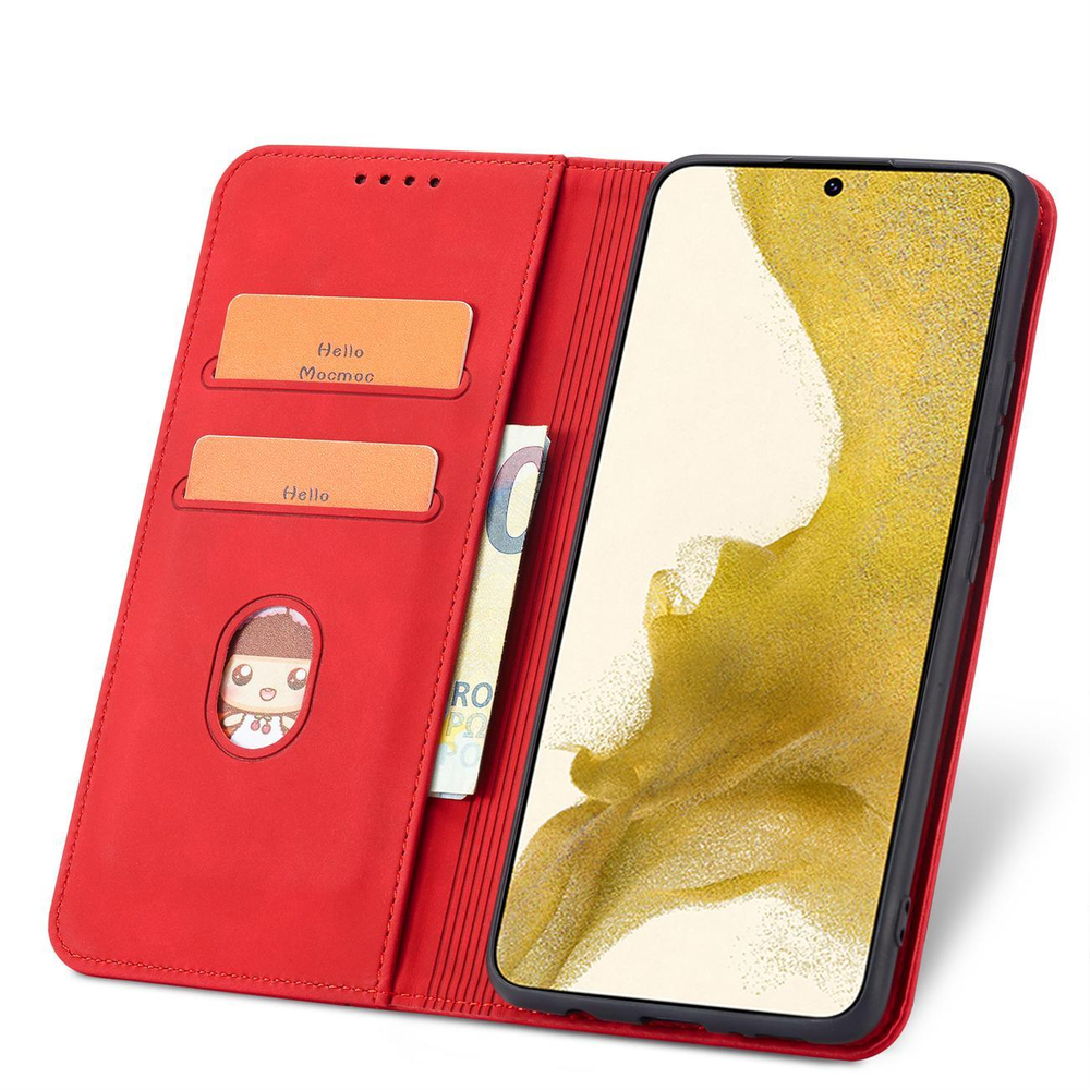 iTok webáruház - Samsung Magnet Fancy Case for Samsung Galaxy S23+ flip cover wallet stand red 5 Magnet Fancy Case for Samsung Galaxy S23+ flip cover wallet stand red