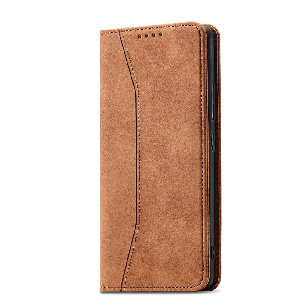 iTok webáruház - Samsung Magnet Fancy Case for Samsung Galaxy S23+ flip cover wallet stand brown 2 Magnet Fancy Case for Samsung Galaxy S23+ flip cover wallet stand brown