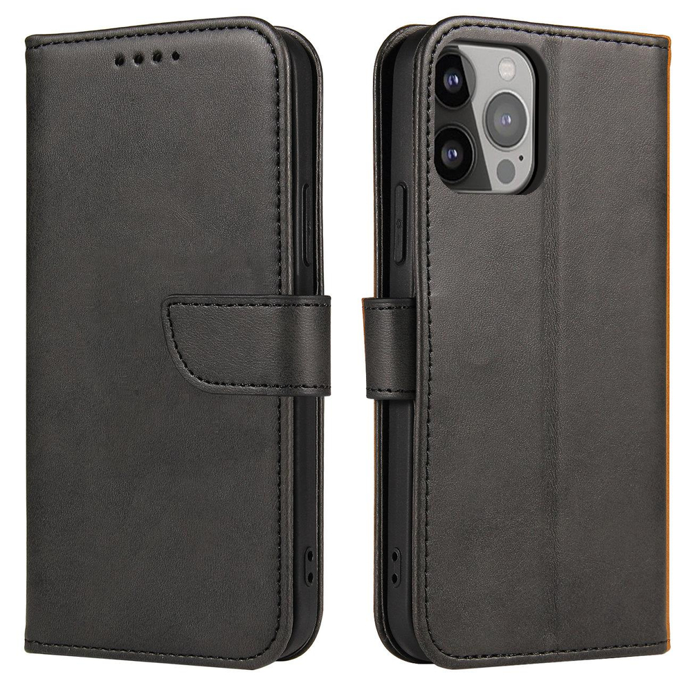 iTok webáruház - Samsung Magnet Case case for Samsung Galaxy S23+ flip cover wallet stand black 1 Magnet Case case for Samsung Galaxy S23+ flip cover wallet stand black