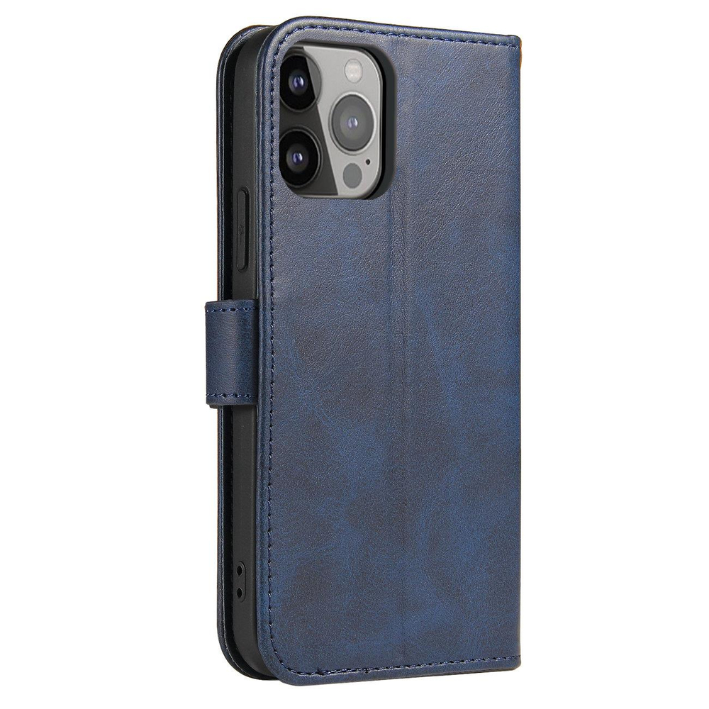 iTok webáruház - Samsung Magnet Case case for Samsung Galaxy S23+ flip cover wallet stand blue 4 Magnet Case case for Samsung Galaxy S23+ flip cover wallet stand blue