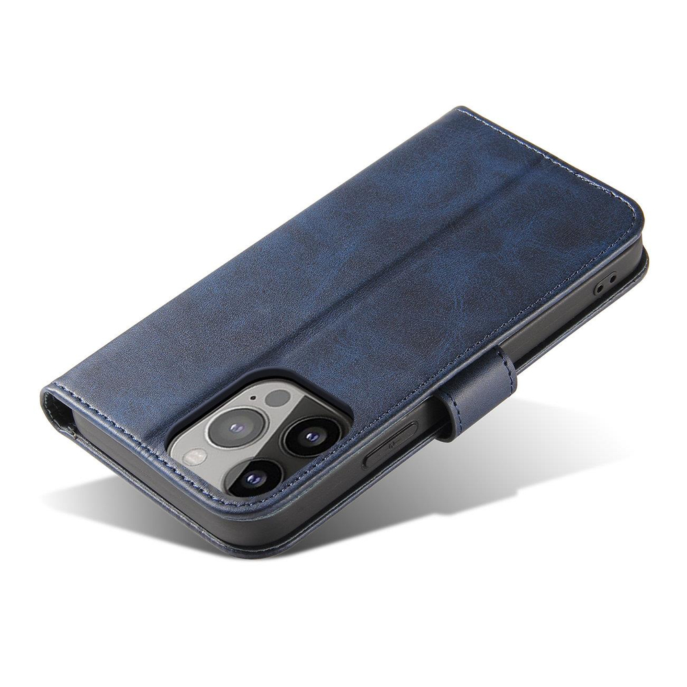 iTok webáruház - Samsung Magnet Case case for Samsung Galaxy S23+ flip cover wallet stand blue 5 Magnet Case case for Samsung Galaxy S23+ flip cover wallet stand blue