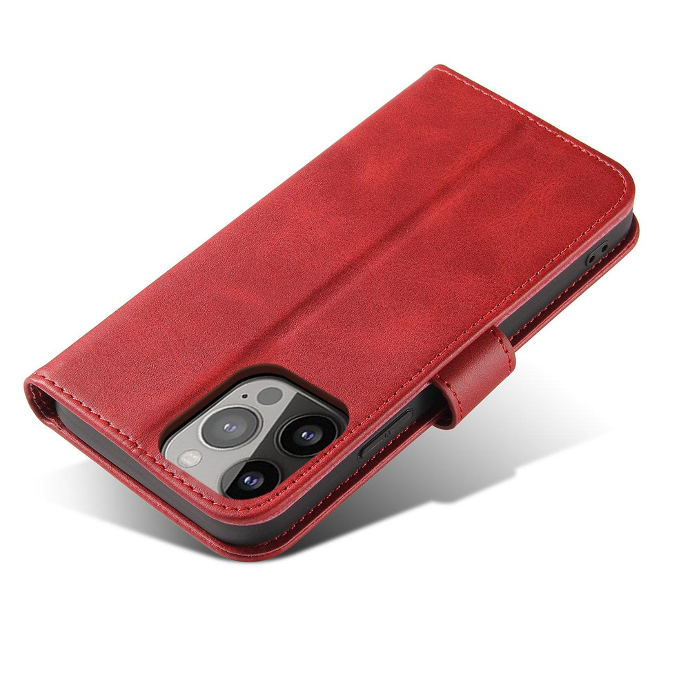 iTok webáruház - Samsung Magnet Case case for Samsung Galaxy S23+ flip cover wallet stand red 5 Magnet Case case for Samsung Galaxy S23+ flip cover wallet stand red