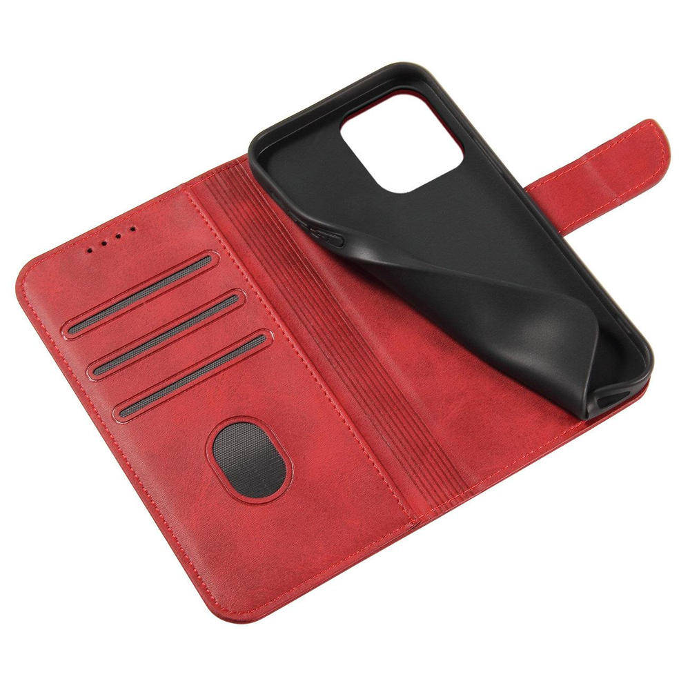 iTok webáruház - Samsung Magnet Case case for Samsung Galaxy S23+ flip cover wallet stand red 6 Magnet Case case for Samsung Galaxy S23+ flip cover wallet stand red