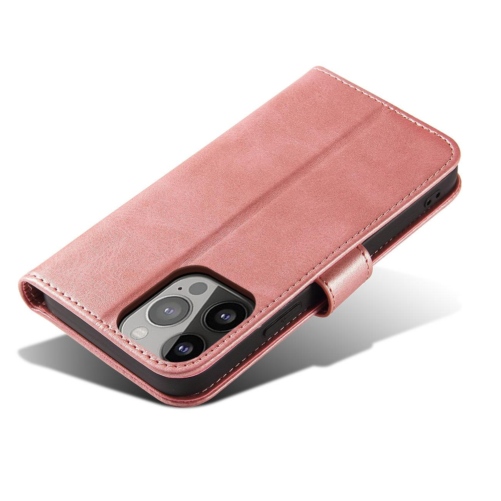 iTok webáruház - Samsung Magnet Case case for Samsung Galaxy S23+ flip cover wallet stand pink 5 Magnet Case case for Samsung Galaxy S23+ flip cover wallet stand pink