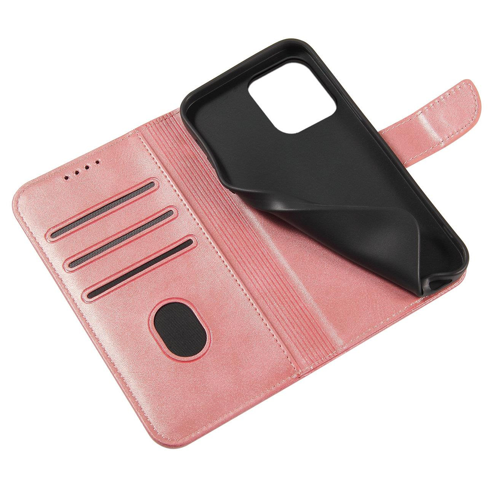 iTok webáruház - Samsung Magnet Case case for Samsung Galaxy S23+ flip cover wallet stand pink 6 Magnet Case case for Samsung Galaxy S23+ flip cover wallet stand pink