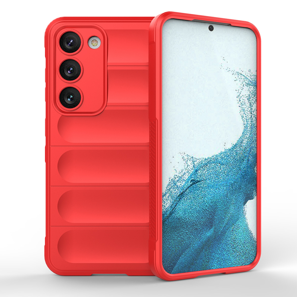 iTok webáruház - Samsung Magic Shield Case for Samsung Galaxy S23+ flexible armored cover red 1 Magic Shield Case for Samsung Galaxy S23+ flexible armored cover red