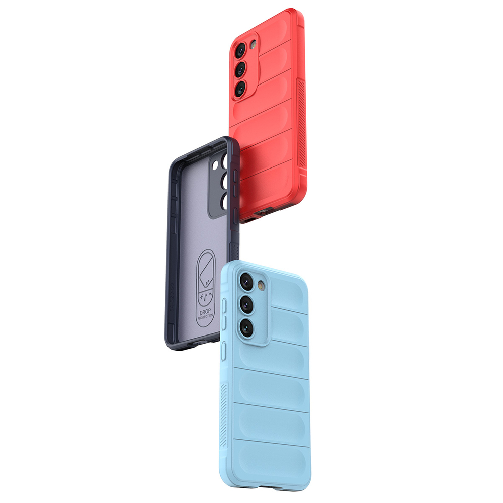 iTok webáruház - Samsung Magic Shield Case for Samsung Galaxy S23+ flexible armored cover blue 8 Magic Shield Case for Samsung Galaxy S23+ flexible armored cover blue