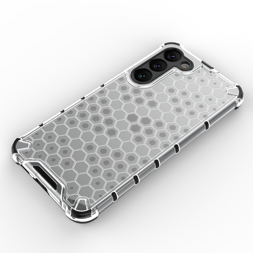 iTok webáruház - Samsung Honeycomb case for Samsung Galaxy S23+ armored hybrid cover black 8 Honeycomb case for Samsung Galaxy S23+ armored hybrid cover black