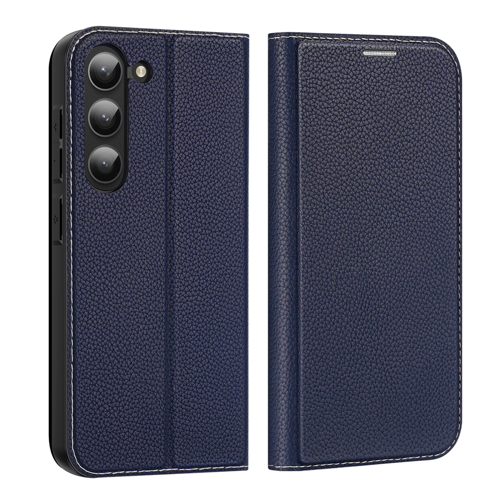 iTok webáruház - Dux Ducis Dux Ducis Skin X2 case Samsung Galaxy S23+ flip case wallet stand blue 2 Dux Ducis Skin X2 case Samsung Galaxy S23+ flip case wallet stand blue