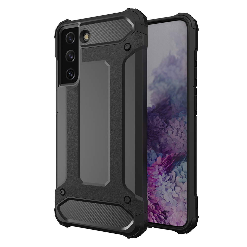 iTok webáruház - Samsung Hybrid Armor case for Samsung Galaxy S23+ armored hybrid case black 1 Hybrid Armor case for Samsung Galaxy S23+ armored hybrid case black