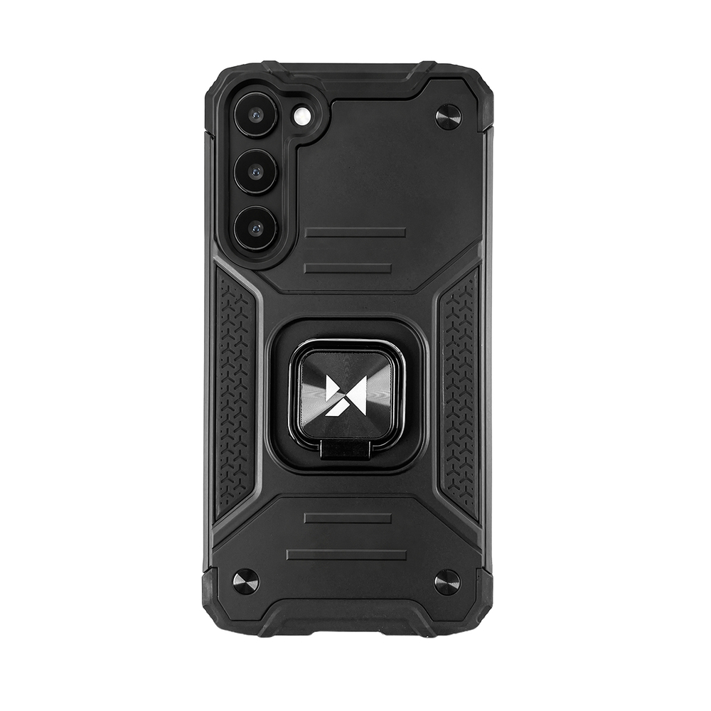 iTok webáruház - Wozinsky Wozinsky Ring Armor case for Samsung Galaxy S23+ armored cover magnetic holder ring black 2 Wozinsky Ring Armor case for Samsung Galaxy S23+ armored cover magnetic holder ring black