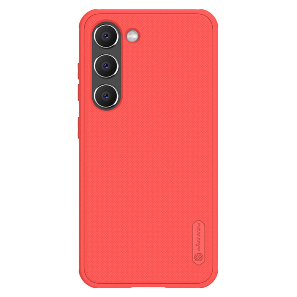 iTok webáruház - Nillkin Super Frosted Shield Pro case for Samsung Galaxy S23+ armored cover + phone stand red 1 Nillkin Super Frosted Shield Pro case for Samsung Galaxy S23+ armored cover + phone stand red