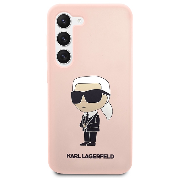 iTok webáruház - Karl Lagerfeld Karl Lagerfeld KLHCS23MSNIKBCP S23+ S916 hardcase pink/pink Silicone Ikonik 3 Karl Lagerfeld KLHCS23MSNIKBCP S23+ S916 hardcase pink/pink Silicone Ikonik