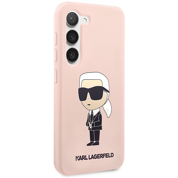 iTok webáruház - Karl Lagerfeld Karl Lagerfeld KLHCS23MSNIKBCP S23+ S916 hardcase pink/pink Silicone Ikonik 4 Karl Lagerfeld KLHCS23MSNIKBCP S23+ S916 hardcase pink/pink Silicone Ikonik