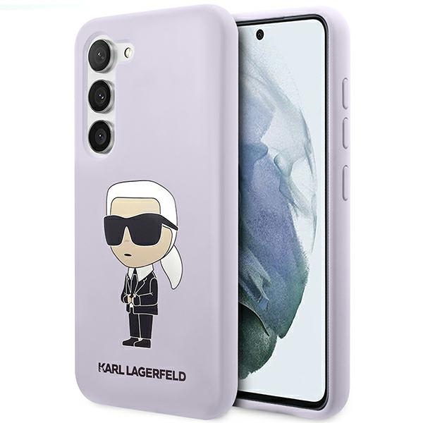 iTok webáruház - Karl Lagerfeld Karl Lagerfeld KLHCS23MSNIKBCU S23+ S916 hardcase purple/purple Silicone Ikonik 1 Karl Lagerfeld KLHCS23MSNIKBCU S23+ S916 hardcase purple/purple Silicone Ikonik